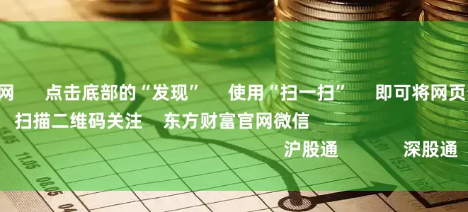 肇庆股票配资网      点击底部的“发现”     使用“扫一扫”     即可将网页分享至朋友圈                            扫描二维码关注    东方财富官网微信                                                                        沪股通             深股通            
